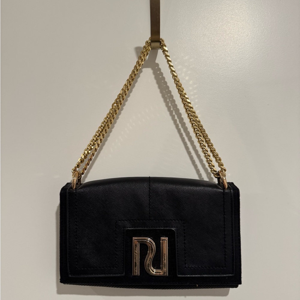 River Island Black Shoulder Purse